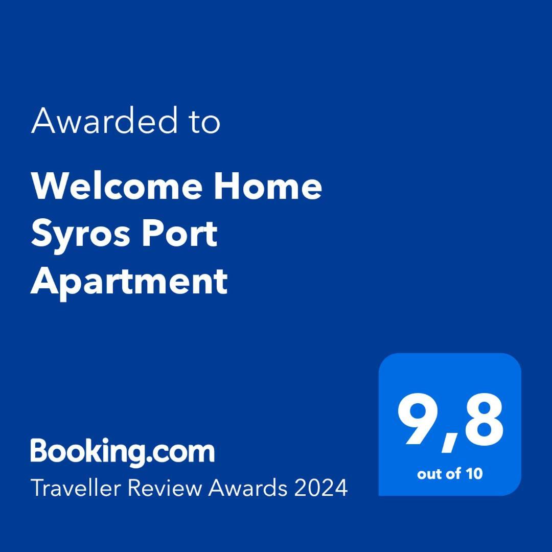 Welcome Home Syros Port Apartment Ermoupoli Luaran gambar